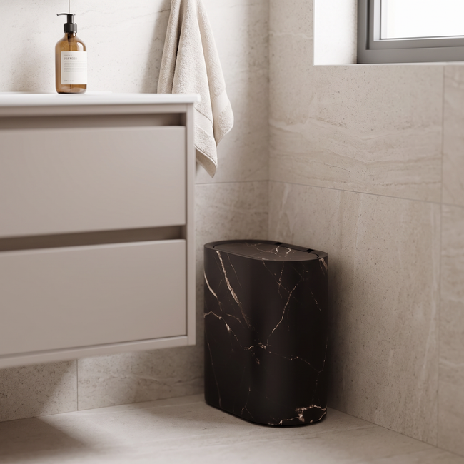 Selby Marble Black