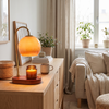 Wickham Candle Warmer Lamp - Orange