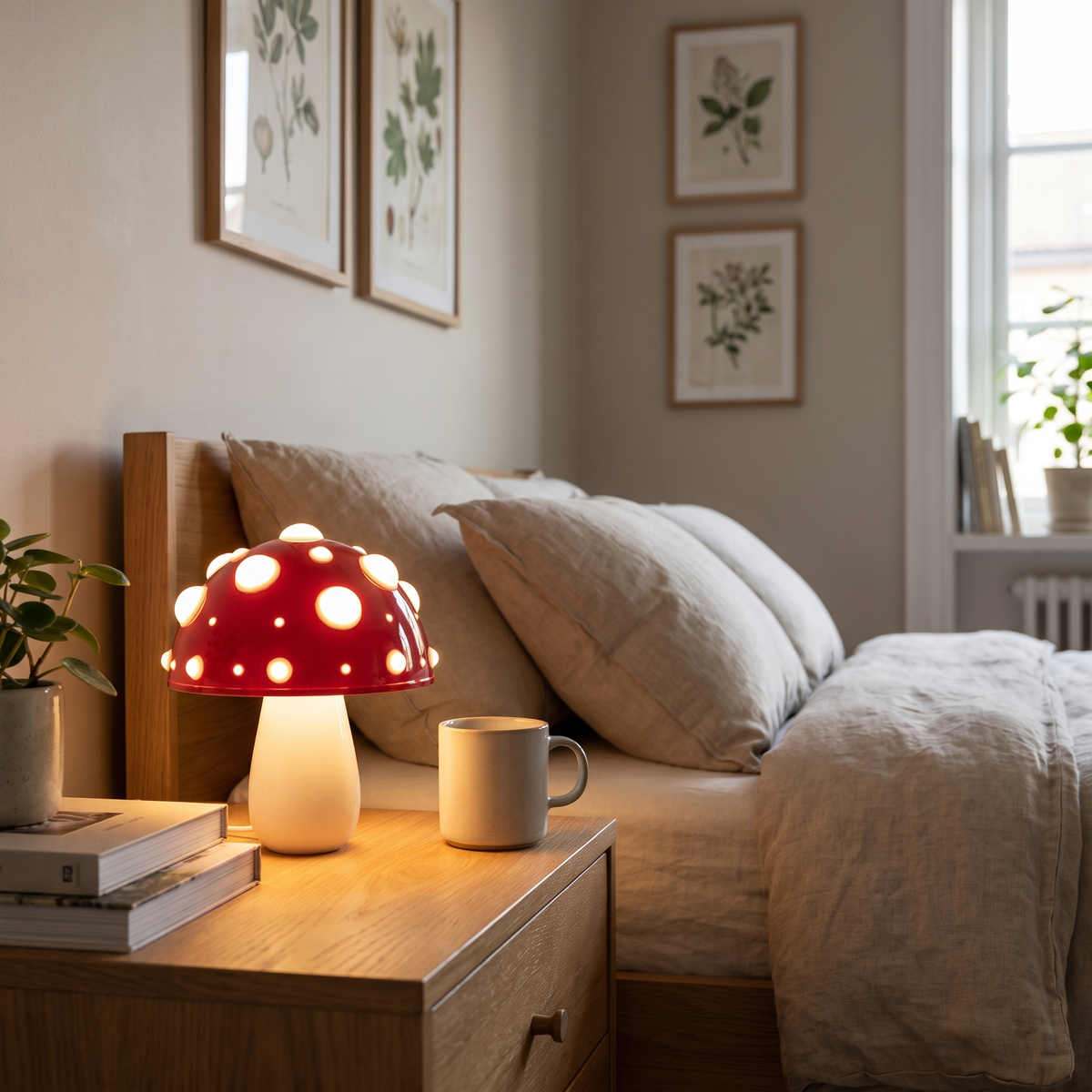 Amble Mushroom Table Lamp