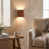 Ripon Resin Wall Lamp - Brown