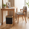 Kelham 15L Slim Waste Bin - Black