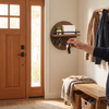 Keswick Round Key Holder - Brown/Black