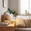 Elmsley Wooden Desk Lamp - Green