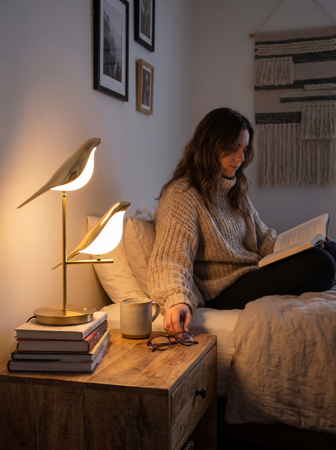 Finchley golden bird LED wall lamp Art For The Wall
