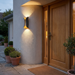 Up Down Lighting Wall Lights Modern Curved LED Waterproof Light