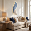 Feather Wall Lamp Modern Luxury Creative LED Art Deco Lamp