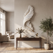 Feather Wall Lamp Modern Luxury Creative LED Art Deco Lamp