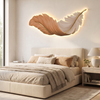Feather Wall Lamp Modern Luxury Creative LED Art Deco Lamp