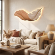 Feather Wall Lamp Modern Luxury Creative LED Art Deco Lamp