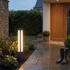 Residential Bollard Lights Modern Cylindrical LED Landscape Light