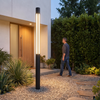 Residential Bollard Lights Modern Cylindrical LED Landscape Light