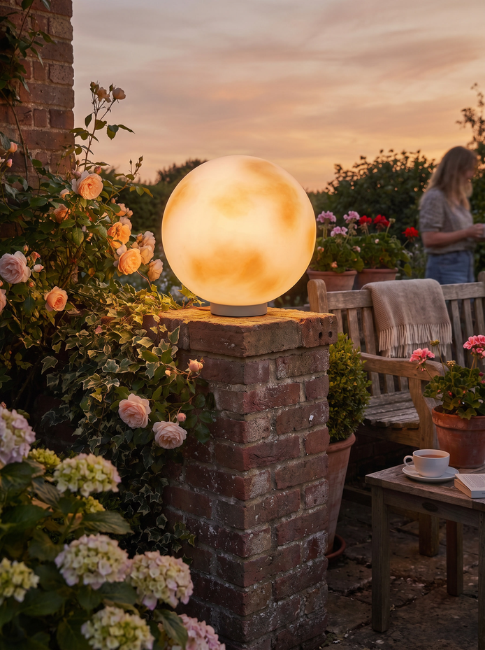 Wetherby moon pillar light, A Full Moon On Every Pillar