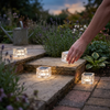 Reeth Solar Ice Cube Step Lights