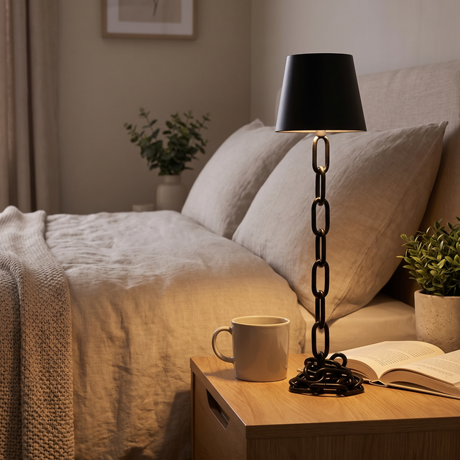 Burnsall Chain Link Lamp