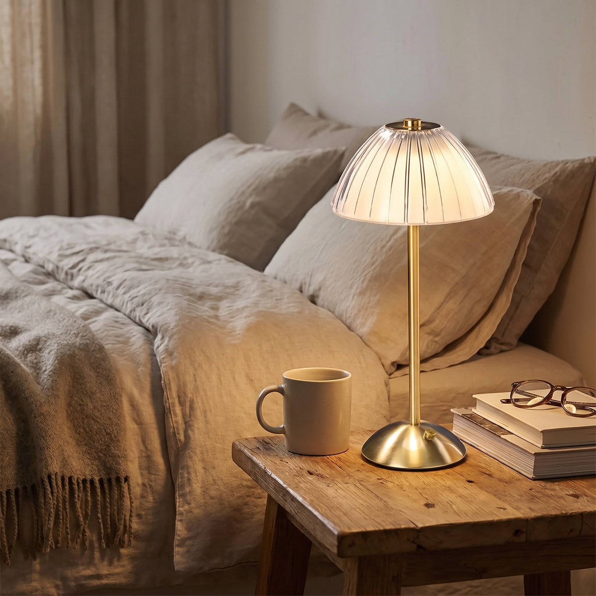 Arncliffe Ribbed Table Lamp