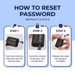 Wells Combination Fridge Lock 4 Digit Code Cabinet Lock