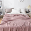 Broadway Cotton Waffle Blanket Lightweight Breathable Throw