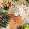 Tintagel Vintage Floral Tablecloth Linen Look Table Cover