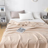 Broadway Cotton Waffle Blanket Lightweight Breathable Throw