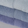 Settle Cotton Washcloth Set of 3 Diamond Dobby Trim