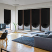 Danby Stick On Blinds No Drill Cut to Size Blackout