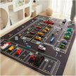 Porlock Kids Play Mat Rug Road and Parking Lot Design