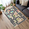 Porlock Kids Play Mat Rug Road and Parking Lot Design