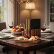 Padstow Book Shaped Chopping Board Set of 3 with Stand