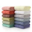 Settle Cotton Washcloth Set of 3 Diamond Dobby Trim