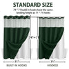 Staithes Waffle Weave Shower Curtain No Hook Snap In Liner