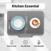 Southwold Silicone Dish Drying Mat Countertop Drain Pad