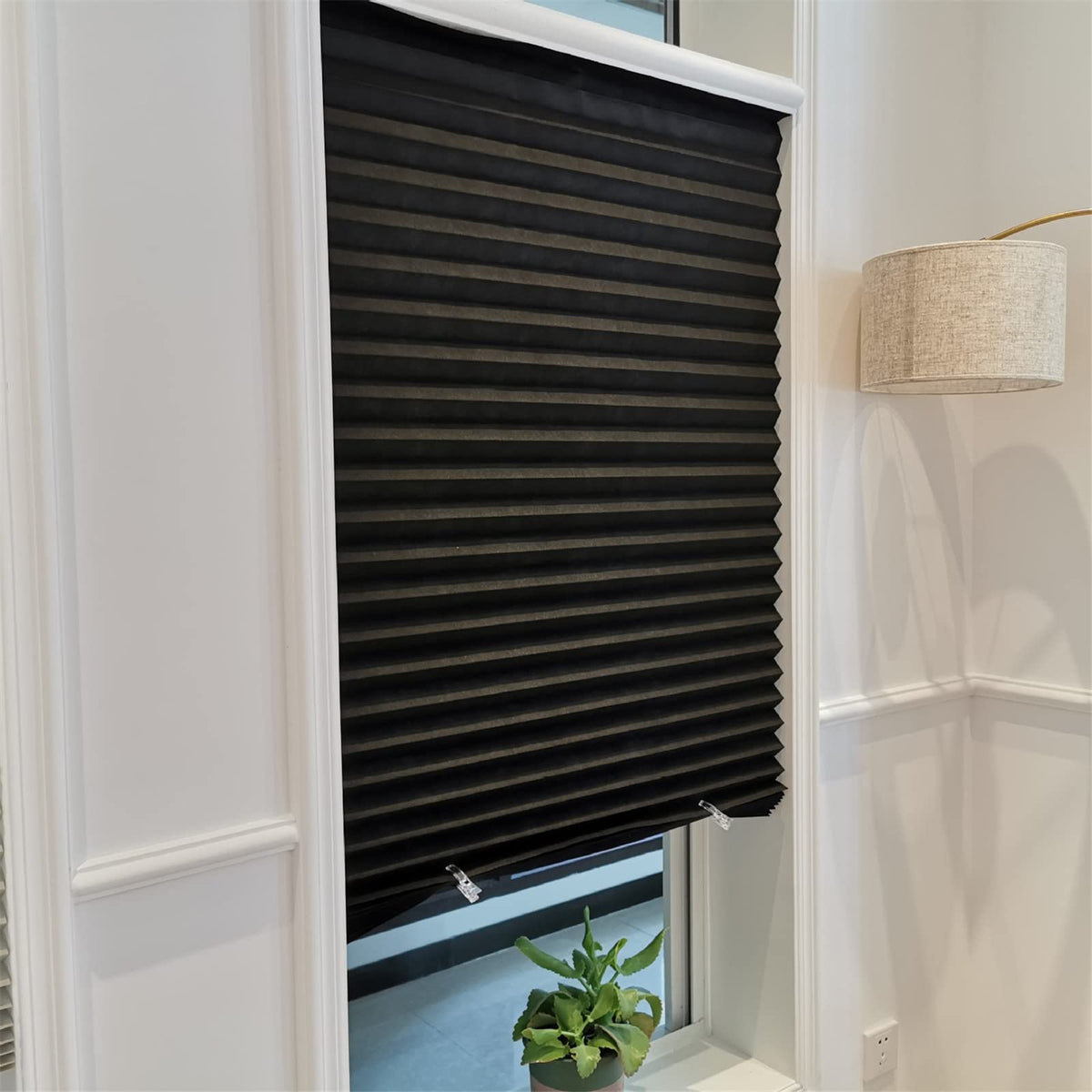 Danby Stick On Blinds No Drill Cut to Size Blackout