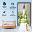 Orford Magnetic Fly Screen Door Mesh Curtain