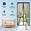 Orford Magnetic Fly Screen Door Mesh Curtain
