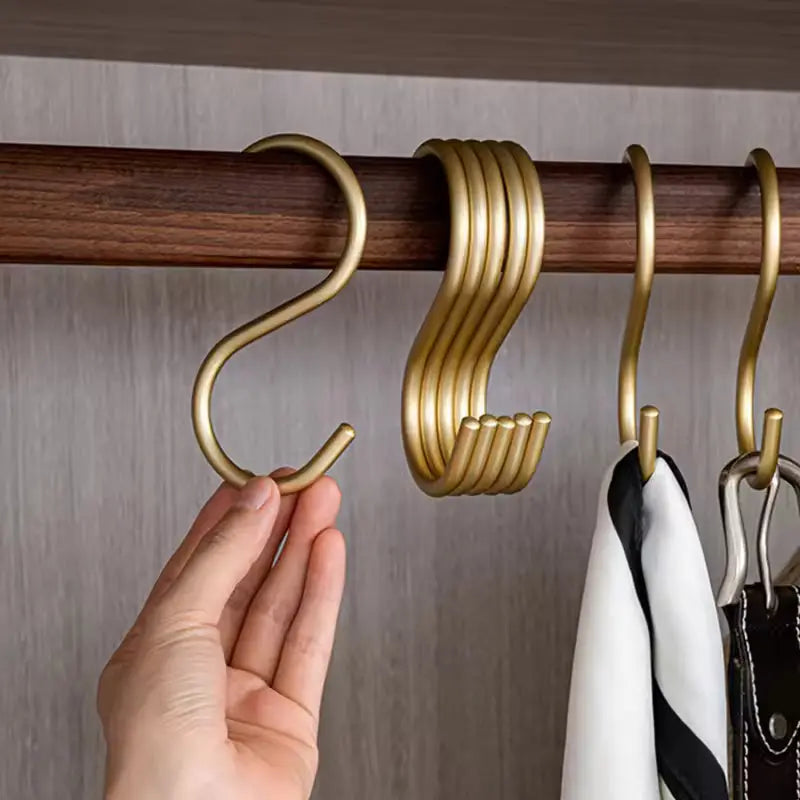 Lindale Matte Metal S Hooks Set of 5