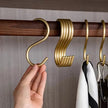 Lindale Matte Metal S Hooks Set of 5