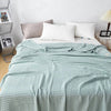 Broadway Cotton Waffle Blanket Lightweight Breathable Throw