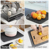 Southwold Silicone Dish Drying Mat Countertop Drain Pad