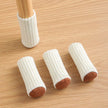 Beaulieu Knitted Chair Leg Socks Set of 16 Floor Protectors