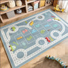 Porlock Kids Play Mat Rug Road and Parking Lot Design
