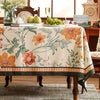 Tintagel Vintage Floral Tablecloth Linen Look Table Cover