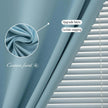 Keld Full Blackout Curtain Velcro Punch Free Sun Shield