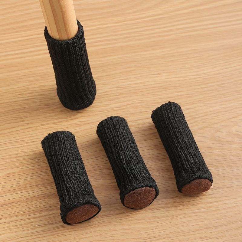 Beaulieu Knitted Chair Leg Socks Set of 16 Floor Protectors