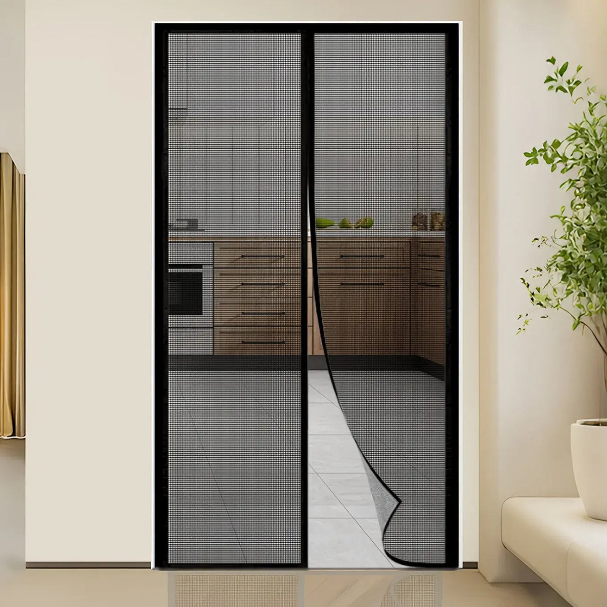 Orford Magnetic Fly Screen Door Mesh Curtain
