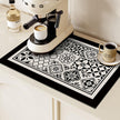 Topsham Retro Coffee Mat Absorbent Dish Drying Mat