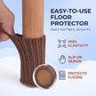 Beaulieu Knitted Chair Leg Socks Set of 16 Floor Protectors