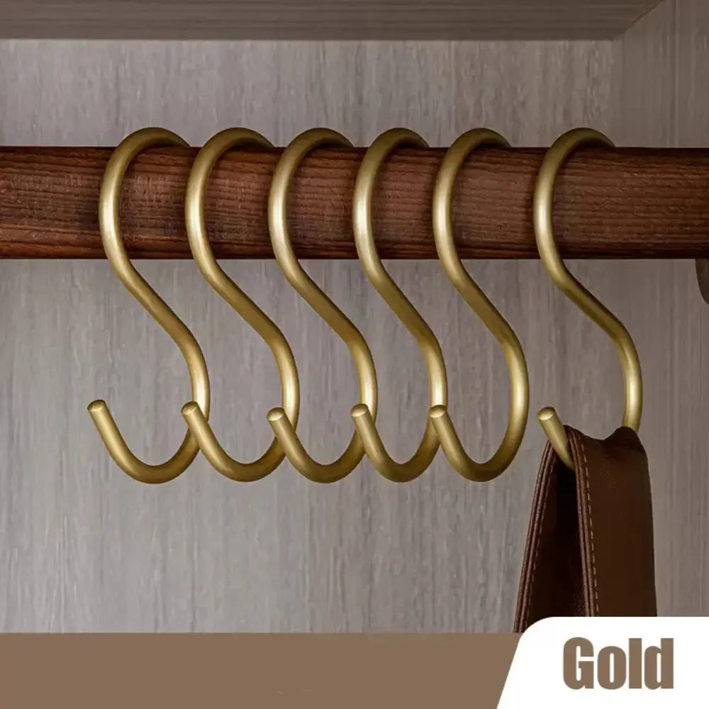 Lindale Matte Metal S Hooks Set of 5