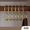 Lindale Matte Metal S Hooks Set of 5