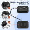 Wells Combination Fridge Lock 4 Digit Code Cabinet Lock