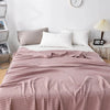 Broadway Cotton Waffle Blanket Lightweight Breathable Throw